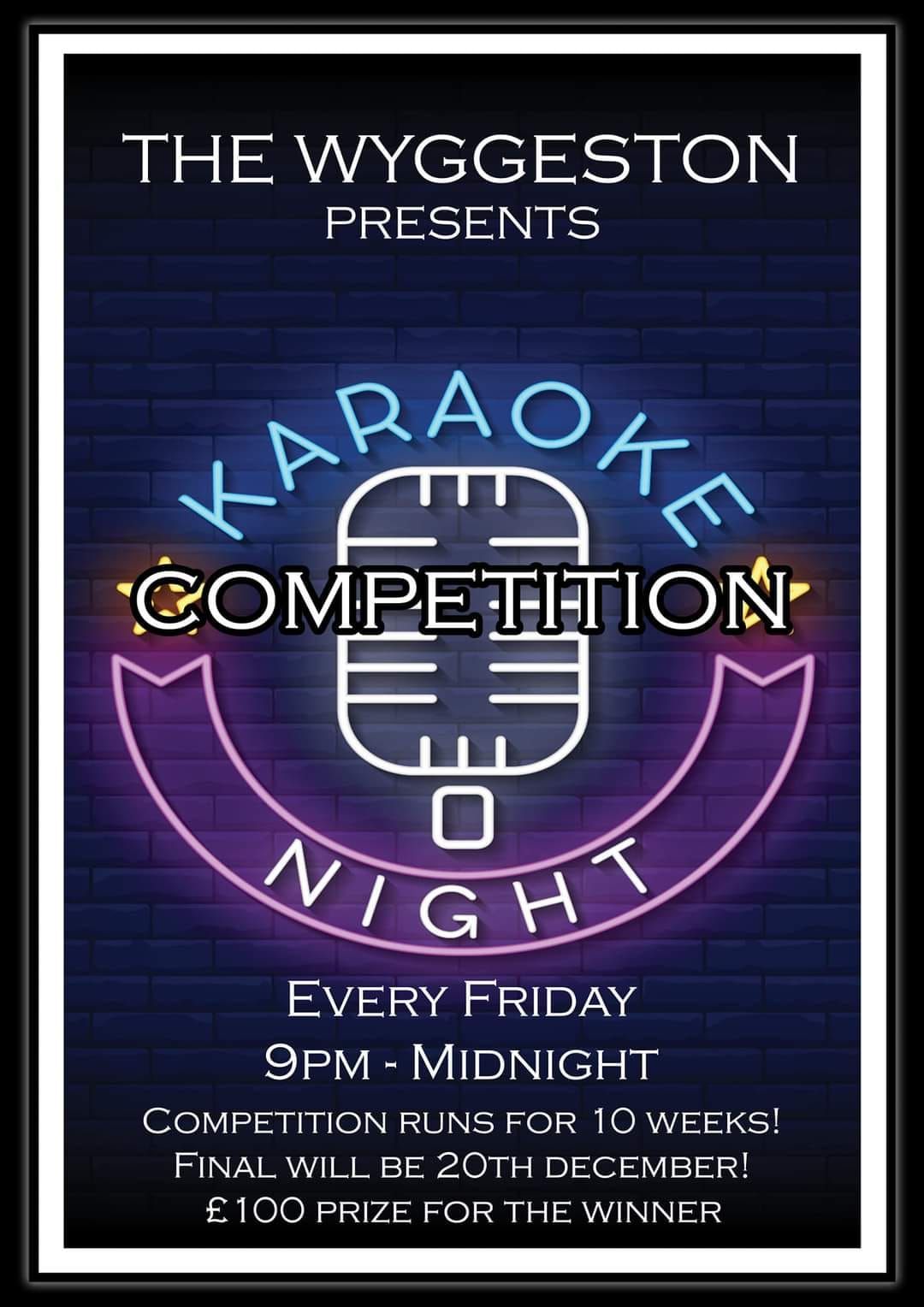 Karaoke Competition Night