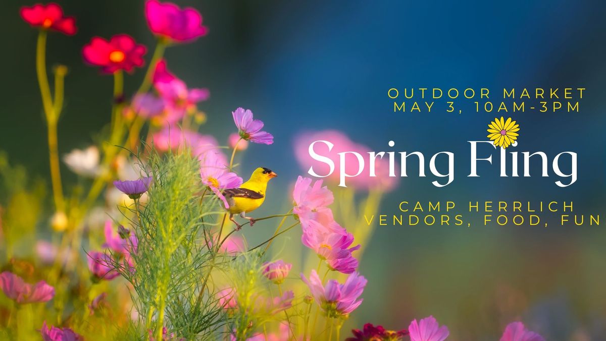 Spring Fling Outdoor Market!