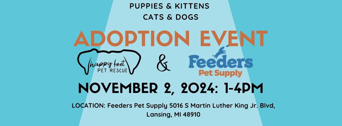 Happy Feet Pet Rescue Adoption Event 