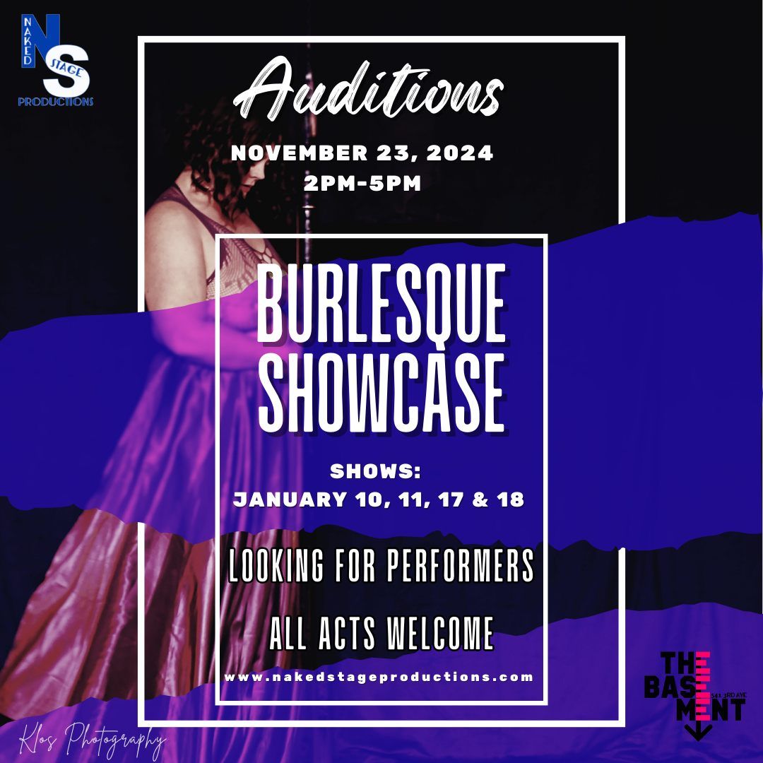 Burlesque Showcase Auditions