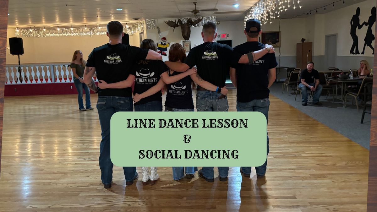 Line Dance Lesson & Social Dancing