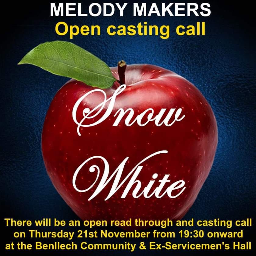 Open Casting Call - Snow White Pantomime