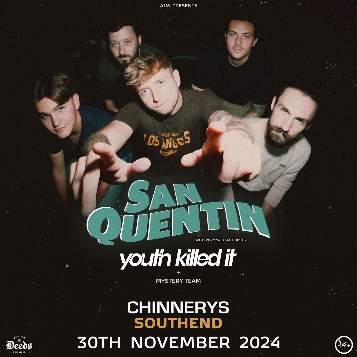 San Quentin Live at Chinnery\u2019s