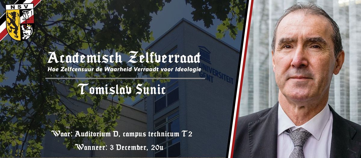 Lezing Academisch Zelfverraad | NSV! Gent