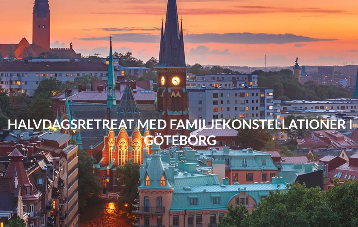 Halvdagsretreat med Familjekonstellationer p\u00e5 Studio Cloud 9 i G\u00f6teborg med Jennifer Wallentin