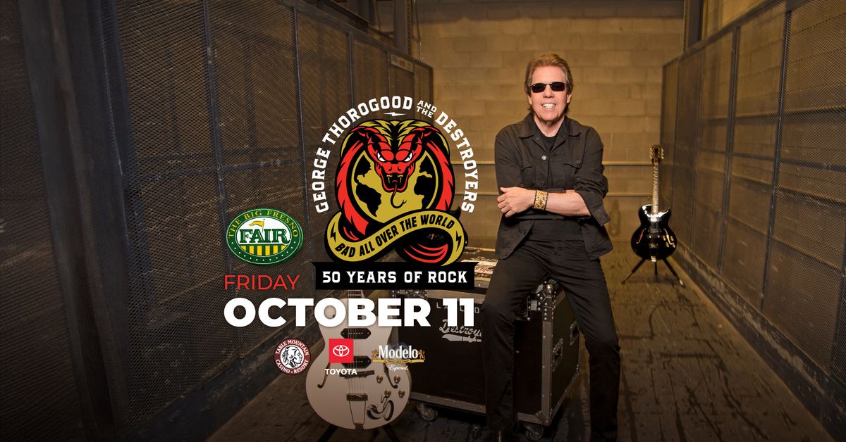 George Thorogood & The Destroyers: Bad All Over the World \u2013 50 Years of Rock Tour