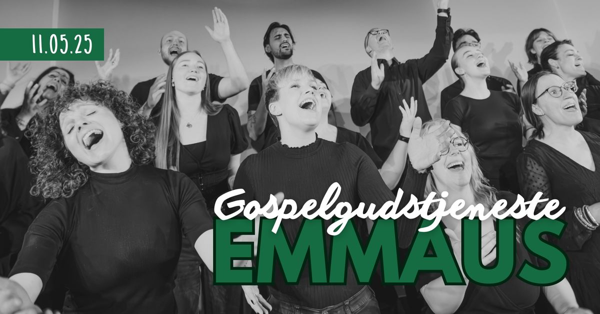 Gospelgudstjeneste med Emmaus - og Mette Risager