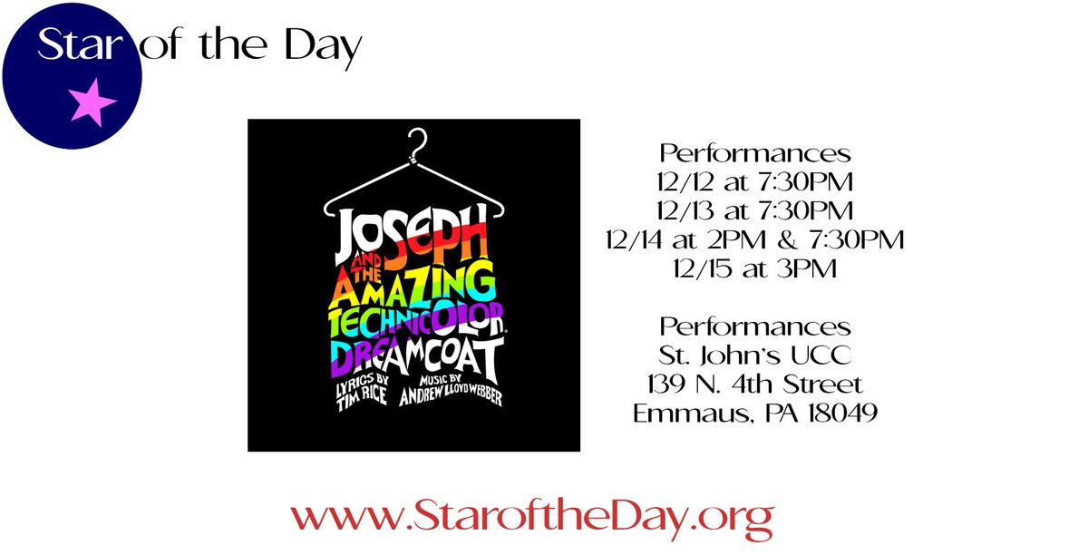 Joseph...Dreamcoat - part of the Main Stage Series