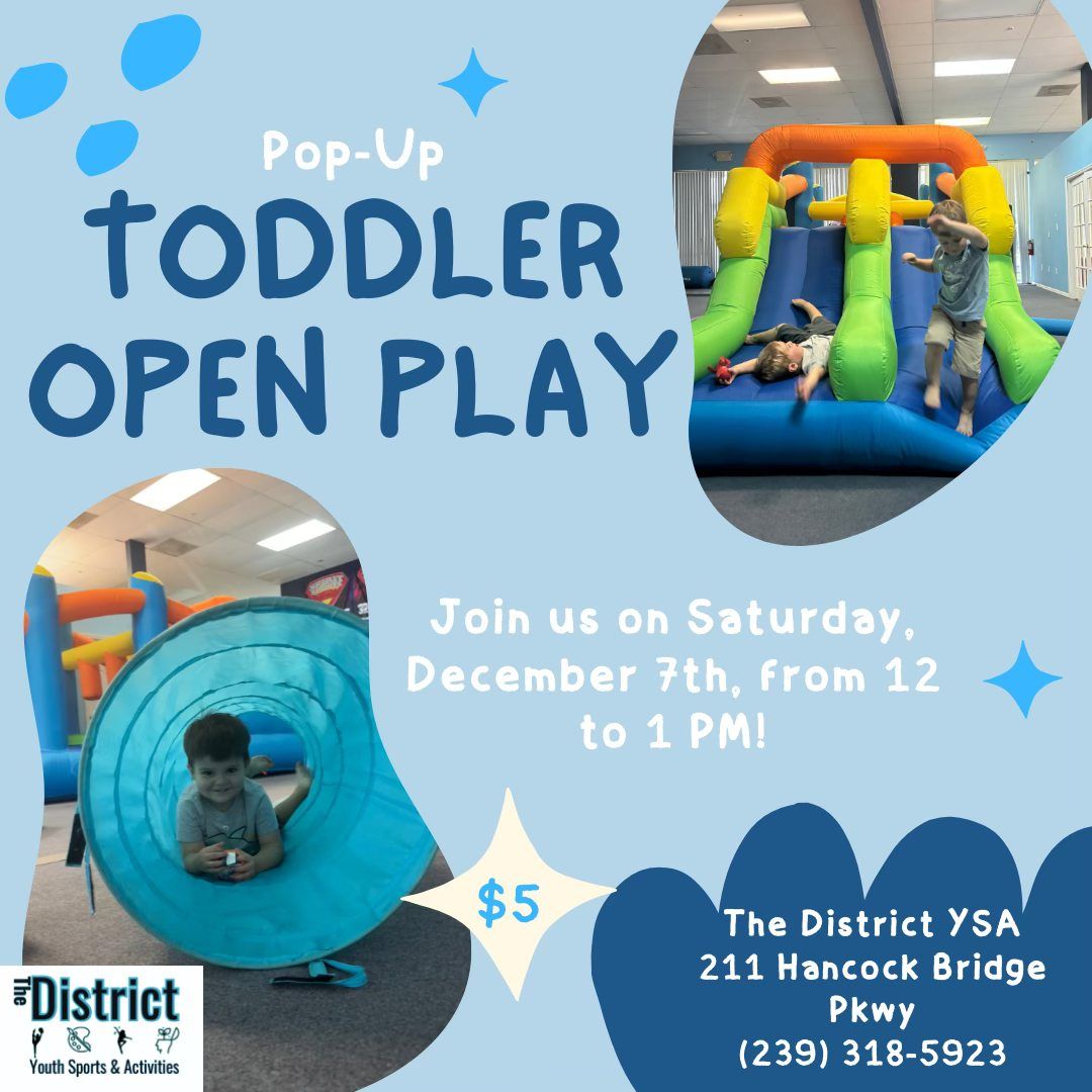 Pop-Up Toddler Open Play