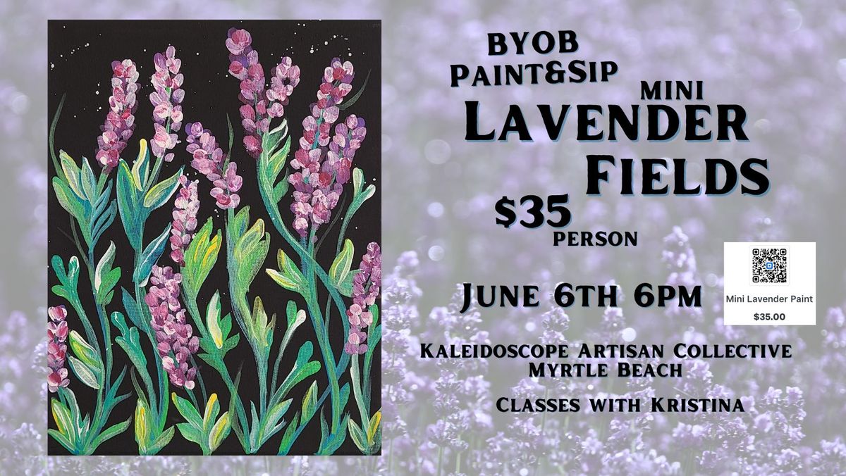 Lavender Field Mini Paint