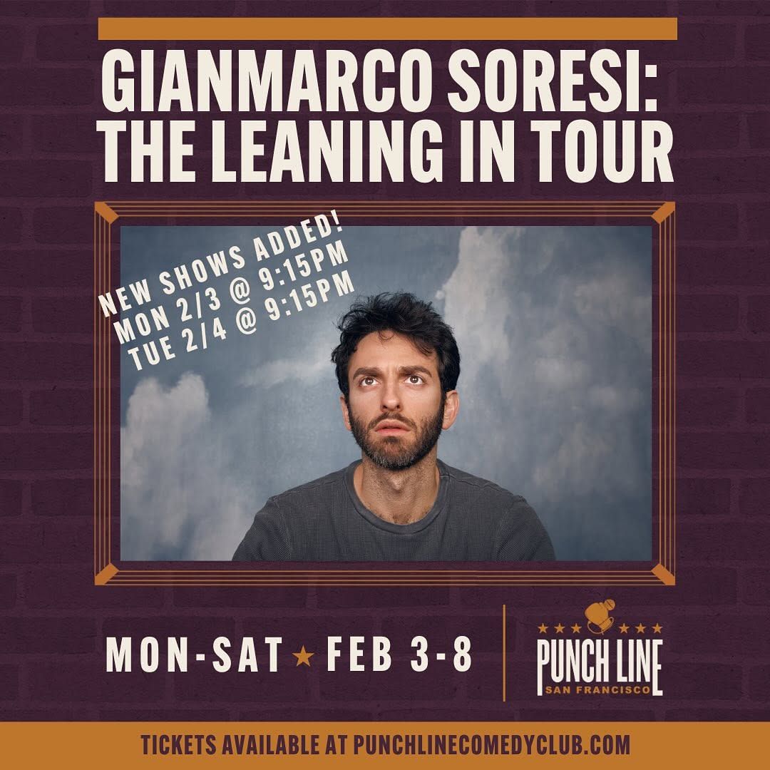 Gianmarco Soresi at Punch Line Philadelphia