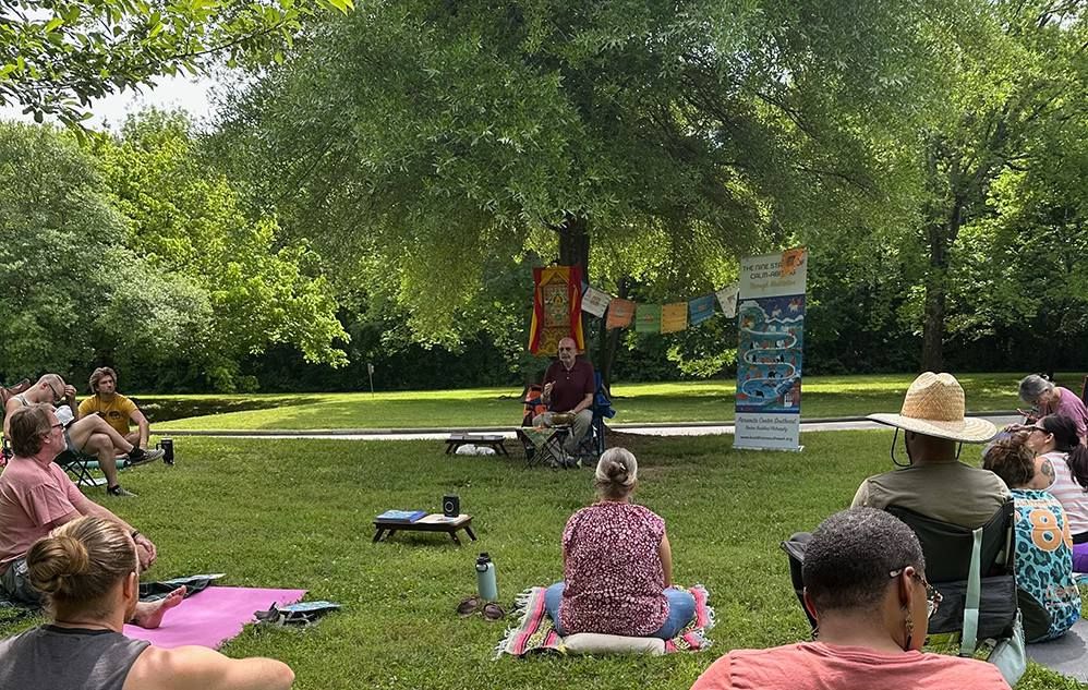 Meditation in the Park - Coping with Anxiety