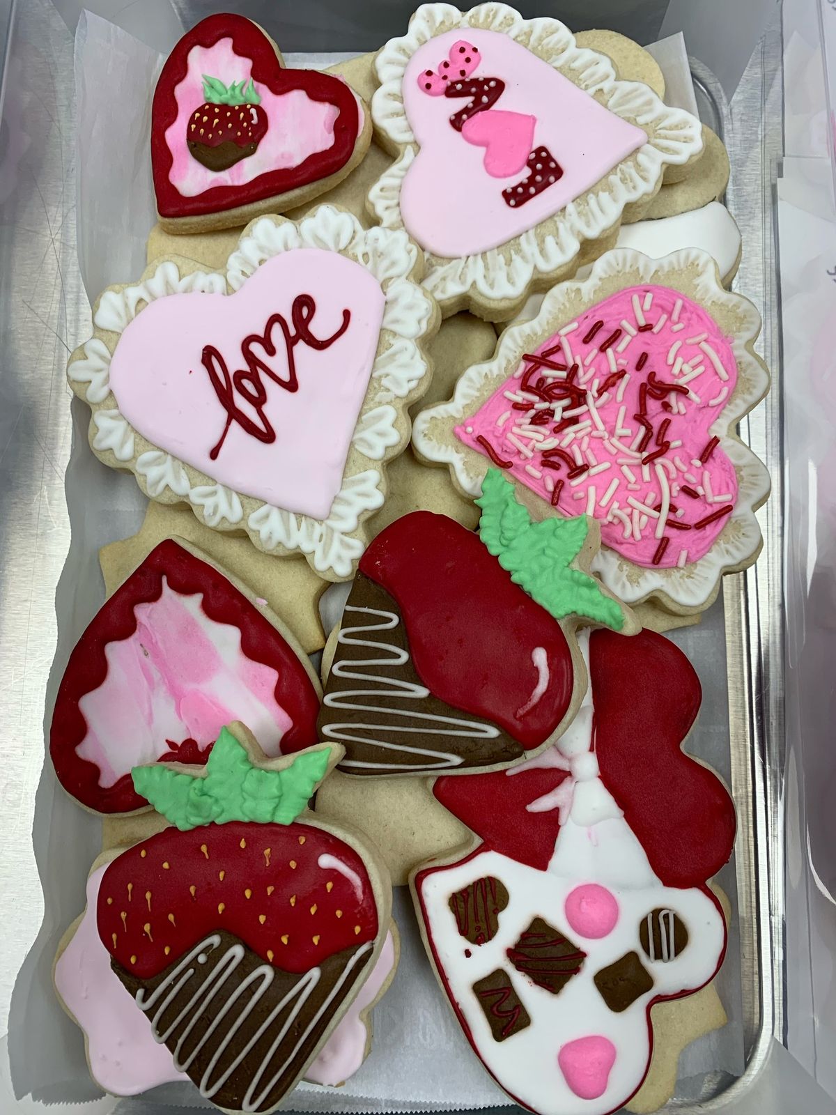 Valentine\u2019s Cookie Decorating Class 