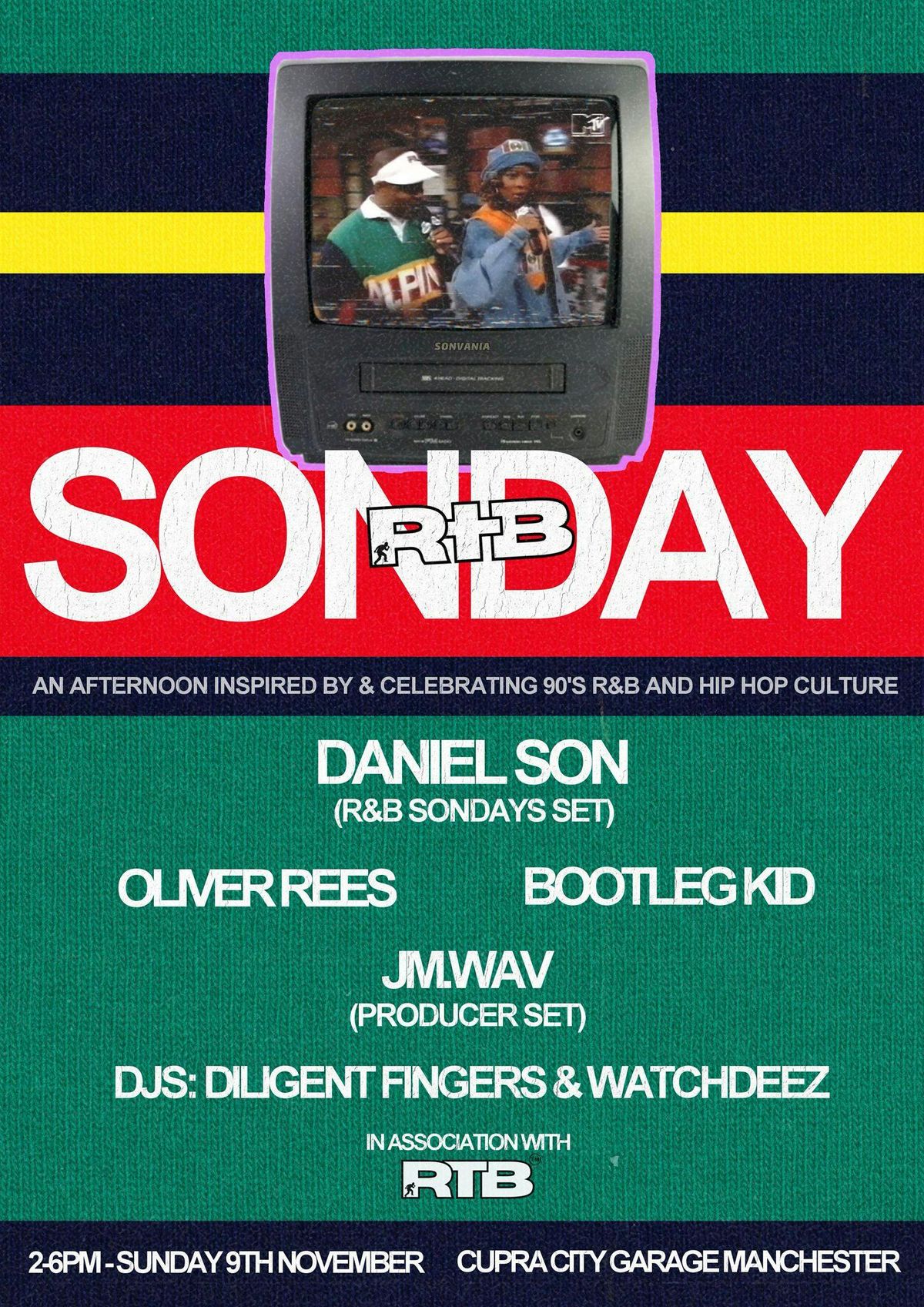 R&amp;B Sonday at Cupra City Garage