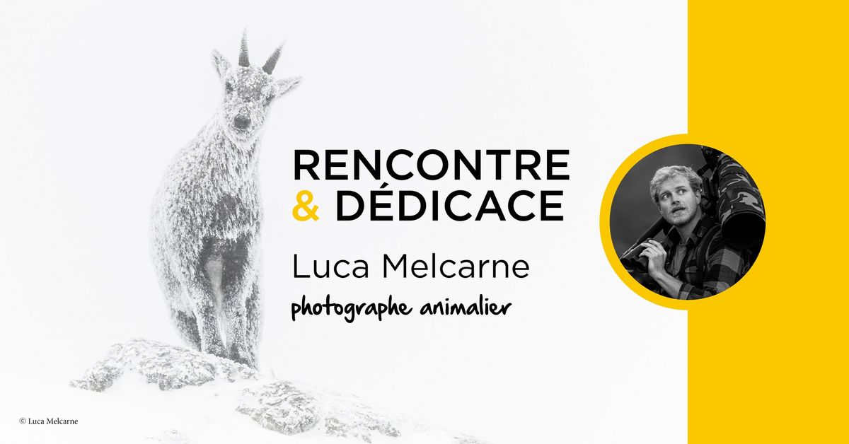 Soir\u00e9e d\u00e9dicace avec Luca Melcarne 