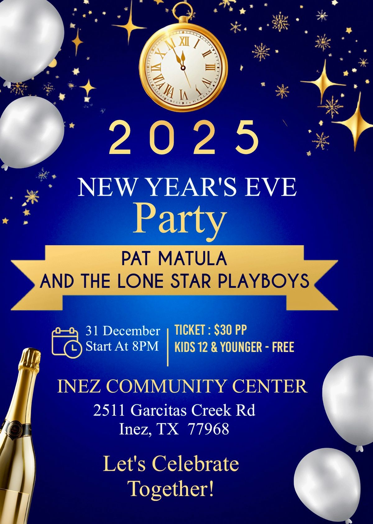 NYE Celebration With TWIN FIDDLES