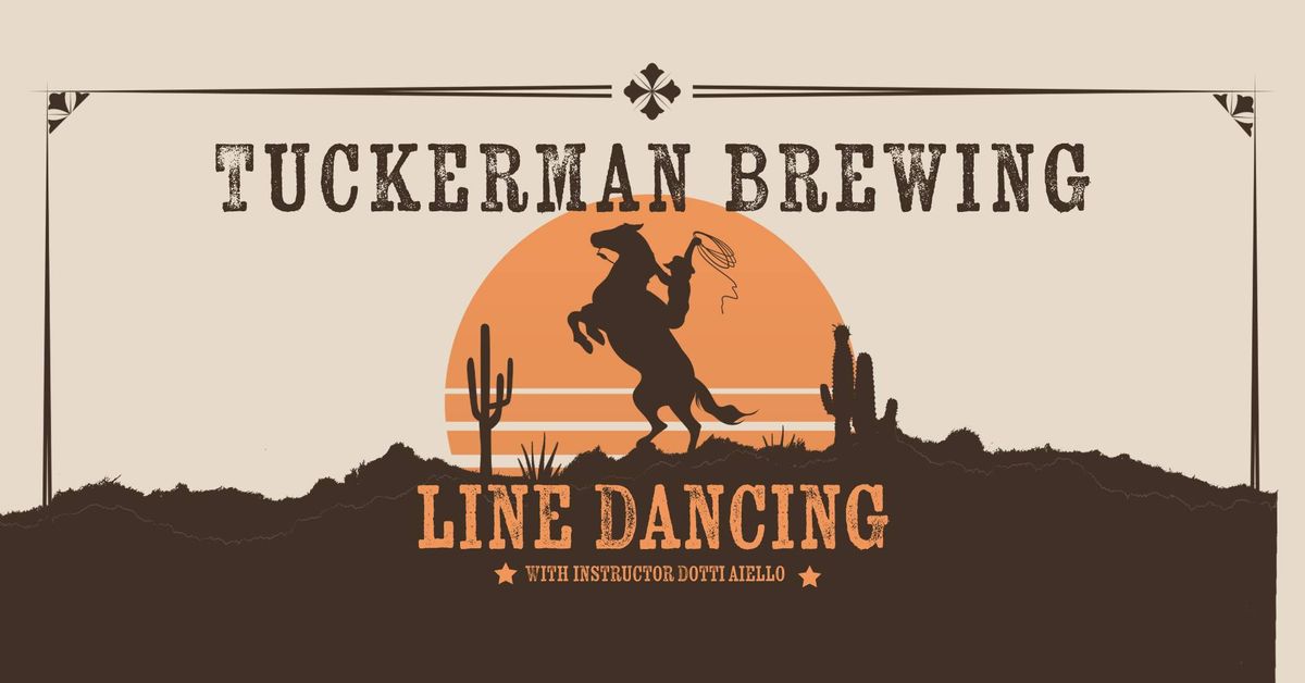 Line Dancing at Tuckerman Brewing 