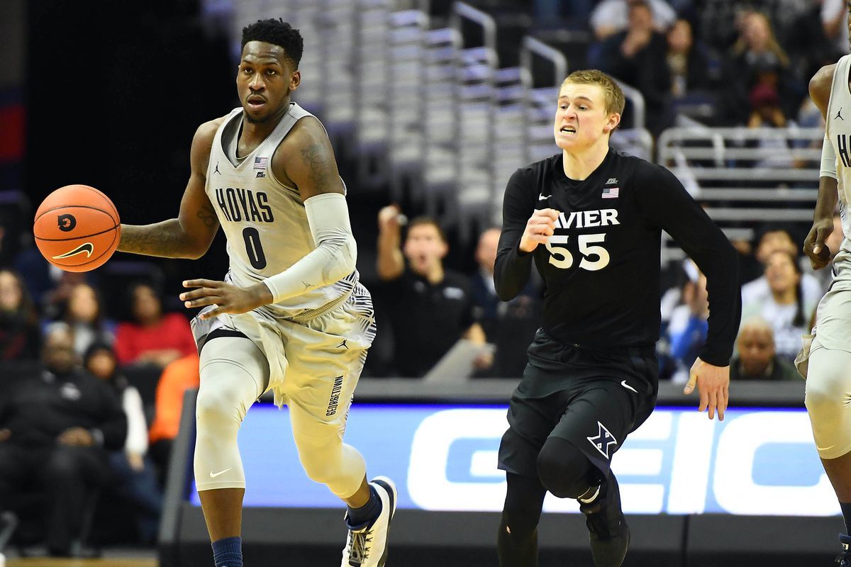 Georgetown Hoyas vs. Xavier Musketeers