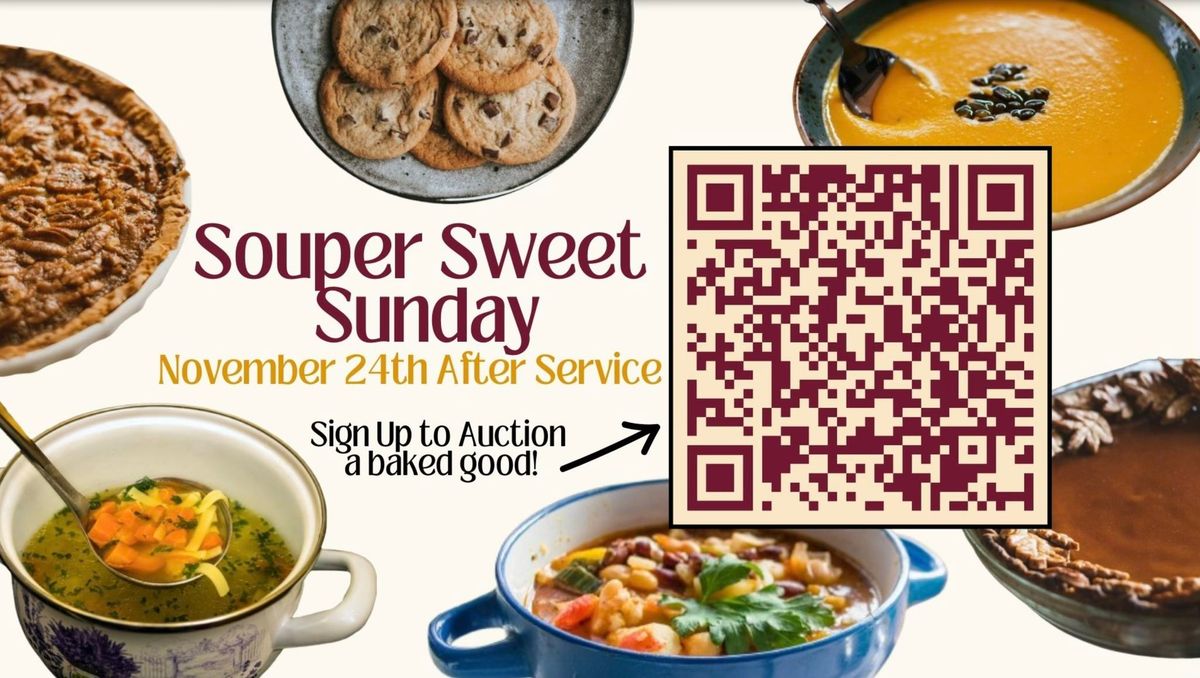 Souper Sweet Sunday Bake Auction For Missions