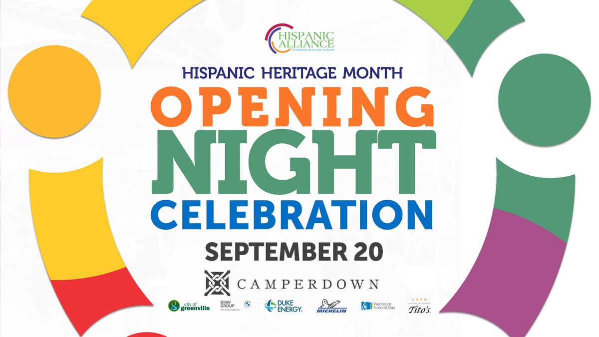 Hispanic Heritage Month Opening Night Celebration!