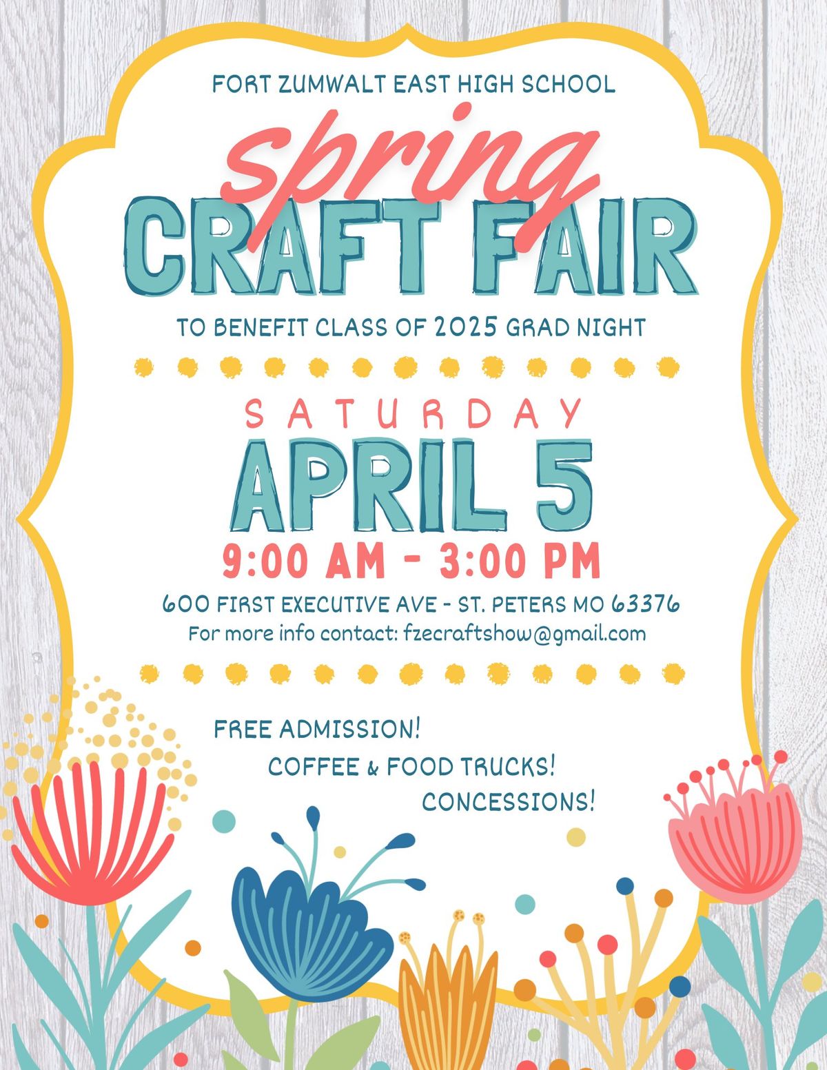 FZE Spring Craft Fair