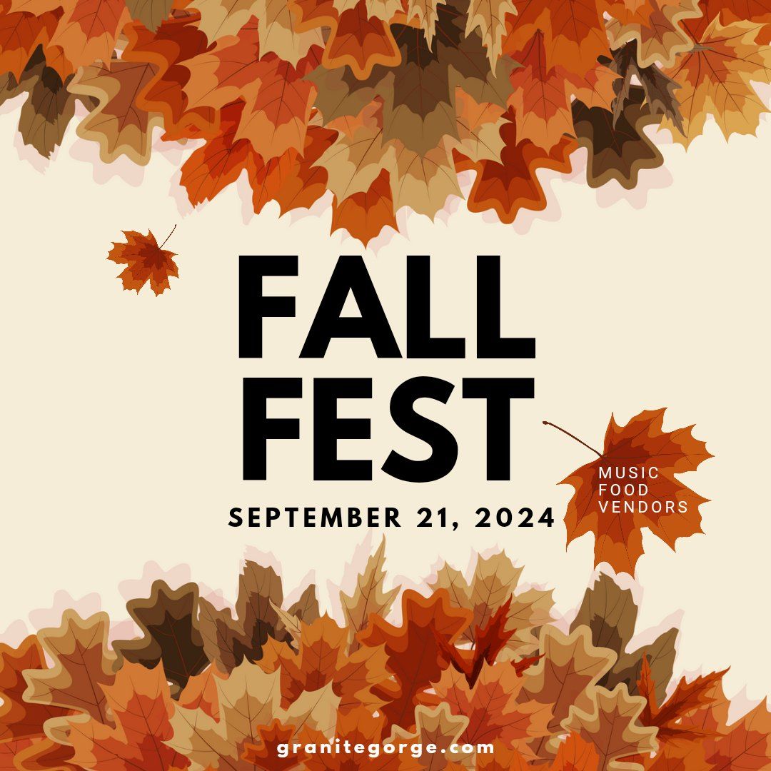 Fall Fest at Granite Gorge Mountain Park 