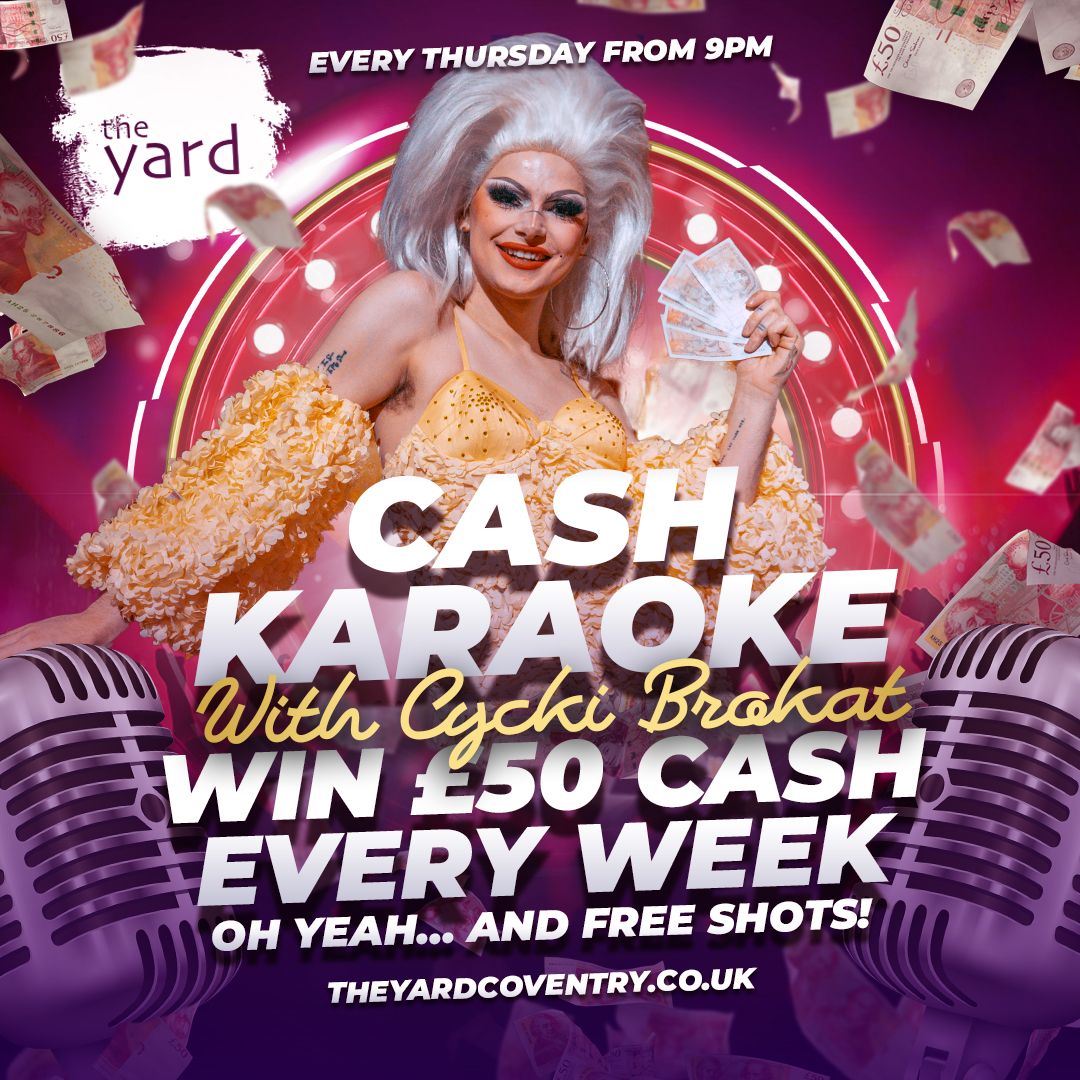 Cash Karaoke Thursdays with Cycki Brokat