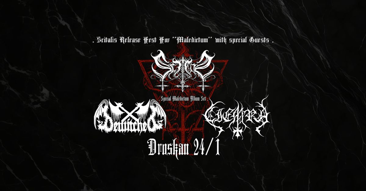 Scitalis releasefest w. Bewitched & Ciemra 24\/1