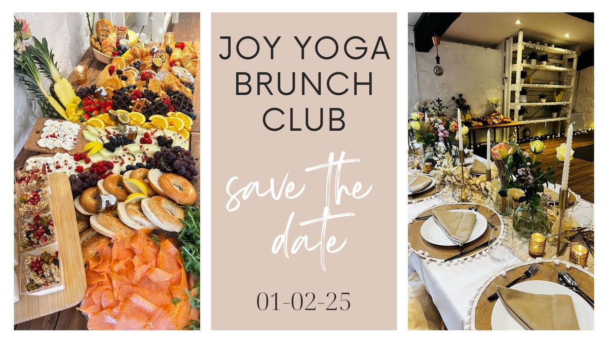 Yoga Brunch Club @Joy! 