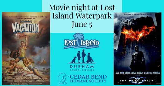 Double Feature Movie Night At The Waterpark Lost Island Waterpark Dewar 5 June 21