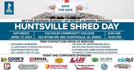 Huntsville Shred Day