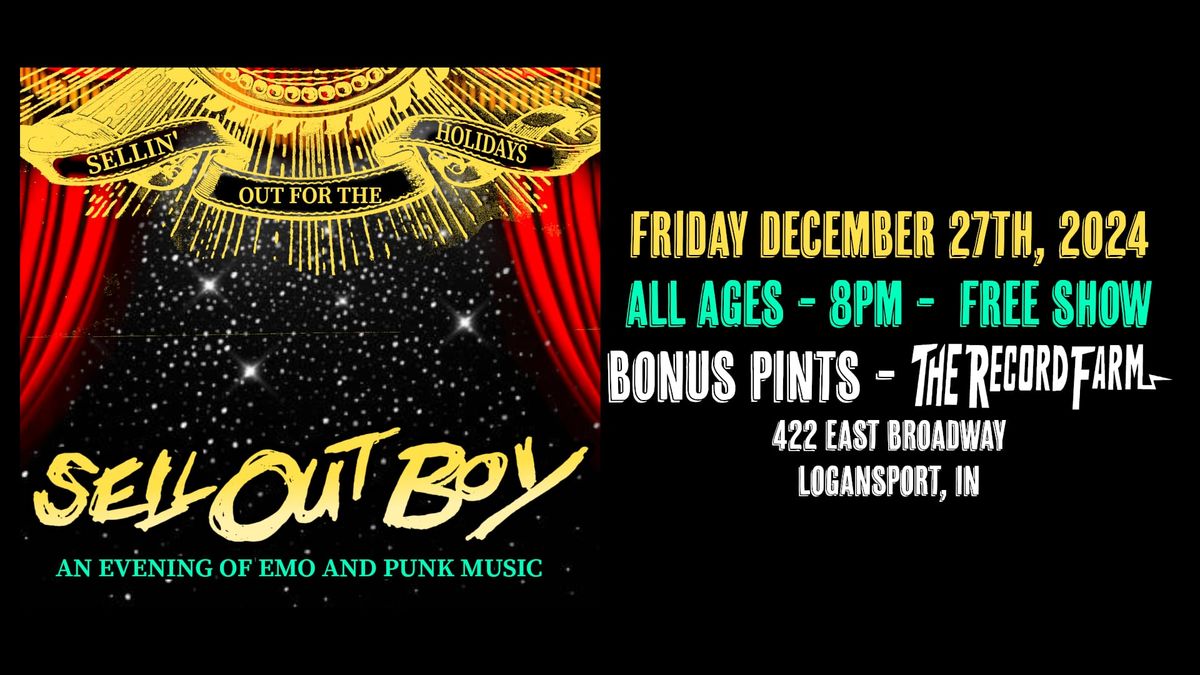 Sell Out Boy "Sellin Out For The Holidays" - a celebration of 2000s emo & punk