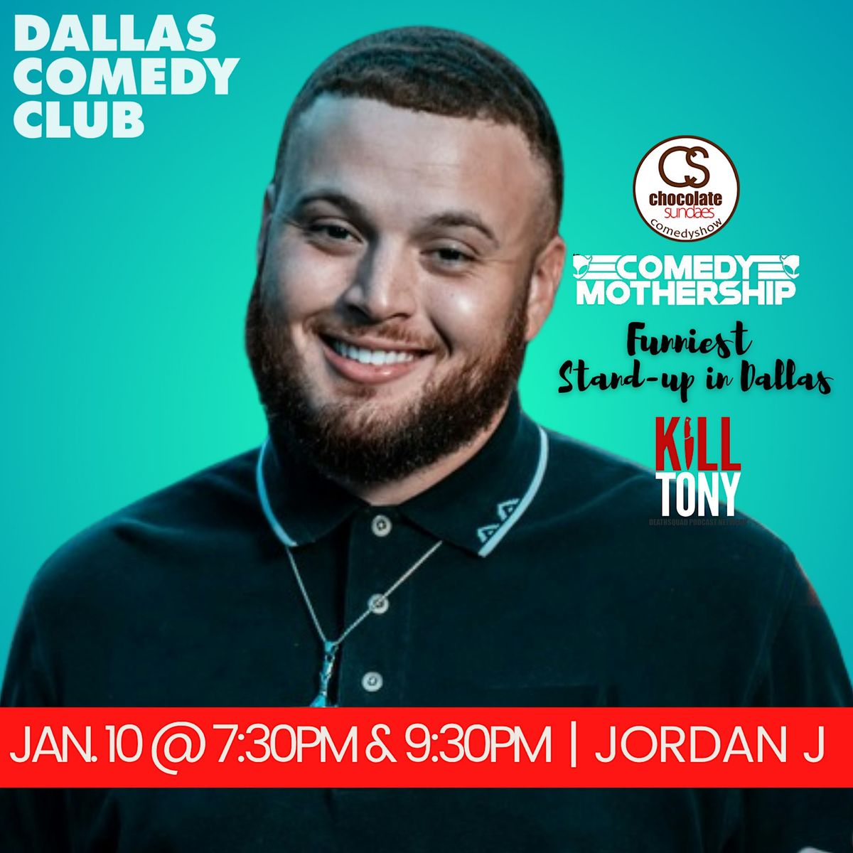 Dallas Comedy Club Presents: JORDAN J