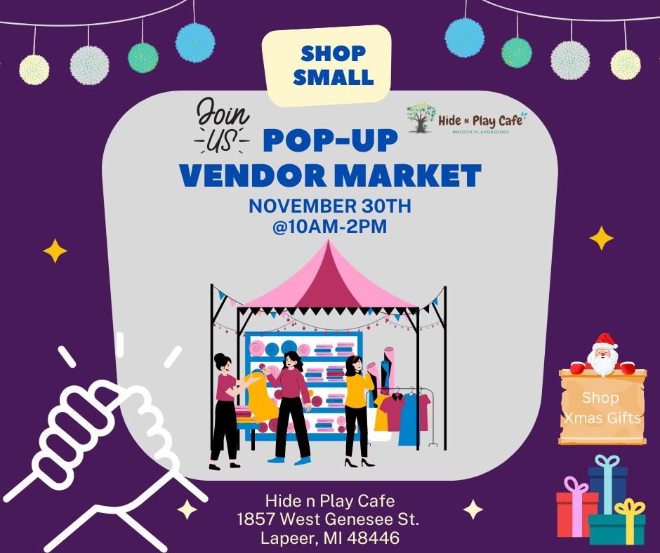 Pop-Up Vendor Market