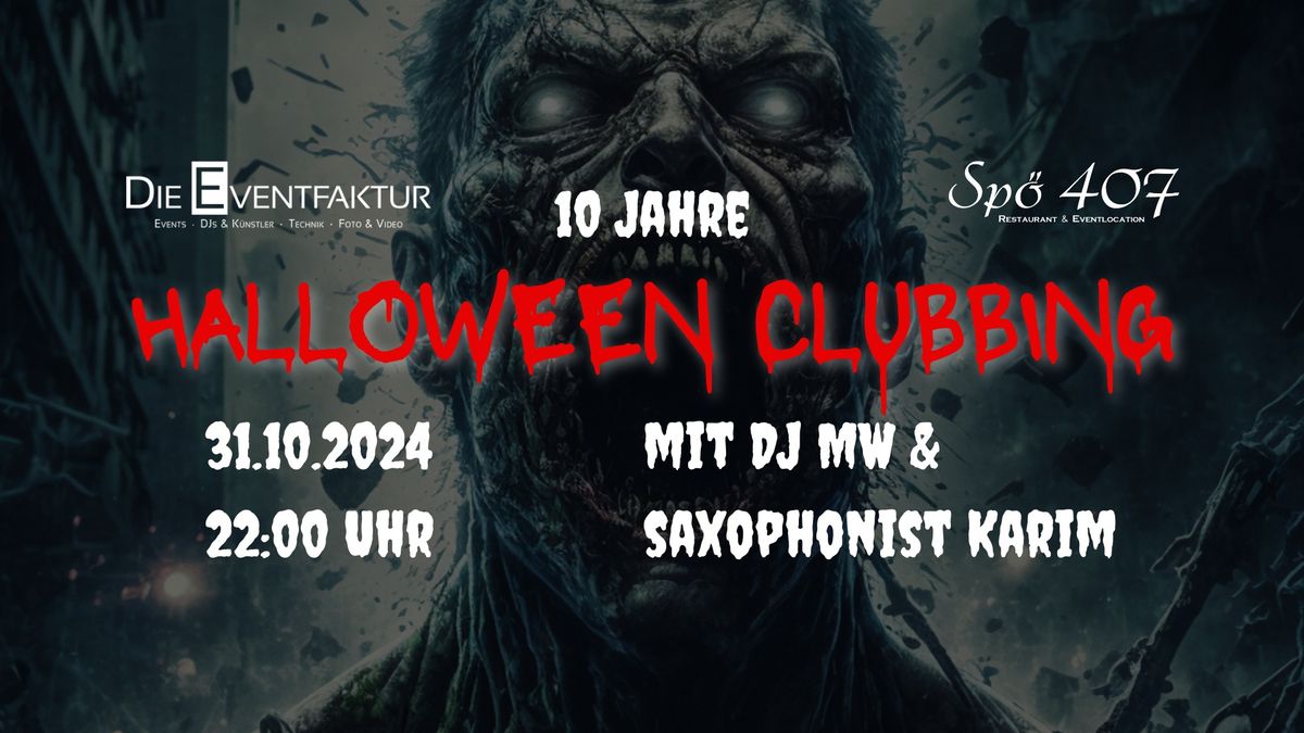 10 Jahre HALLOWEEN CLUBBING 2024