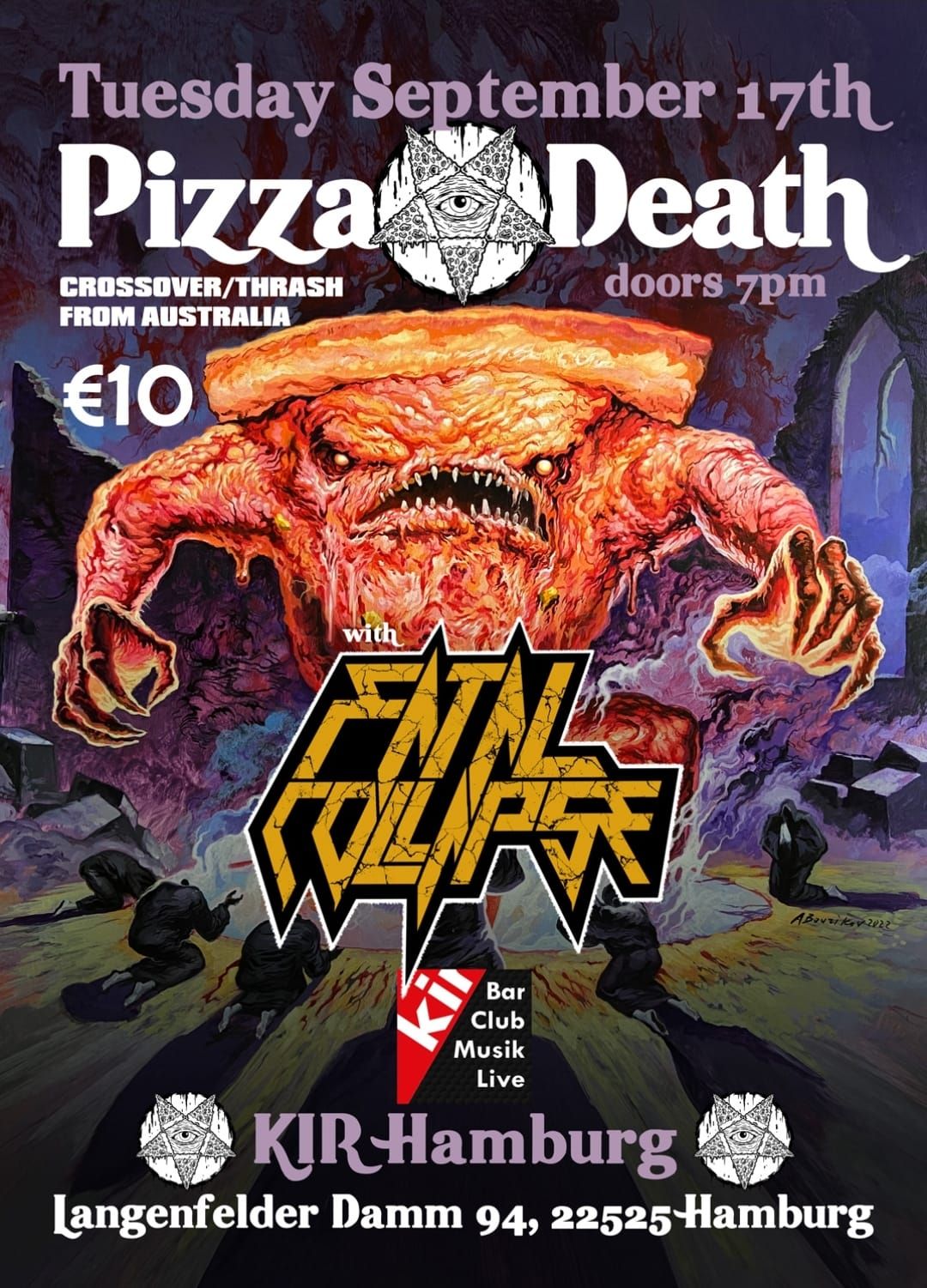 Pizza Death Europe Tour