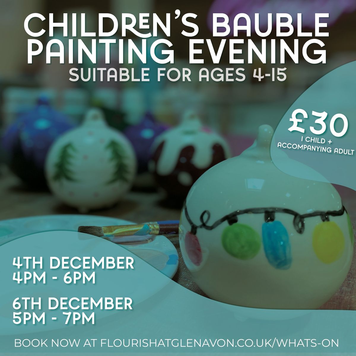 Children's Bauble Painting Evening