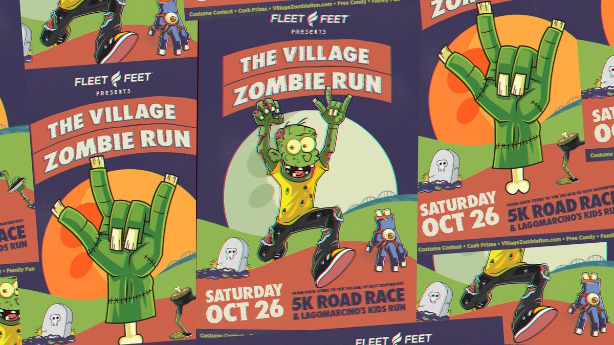 Village Zombie Run 3 \u00b0 Presented by Fleet Feet