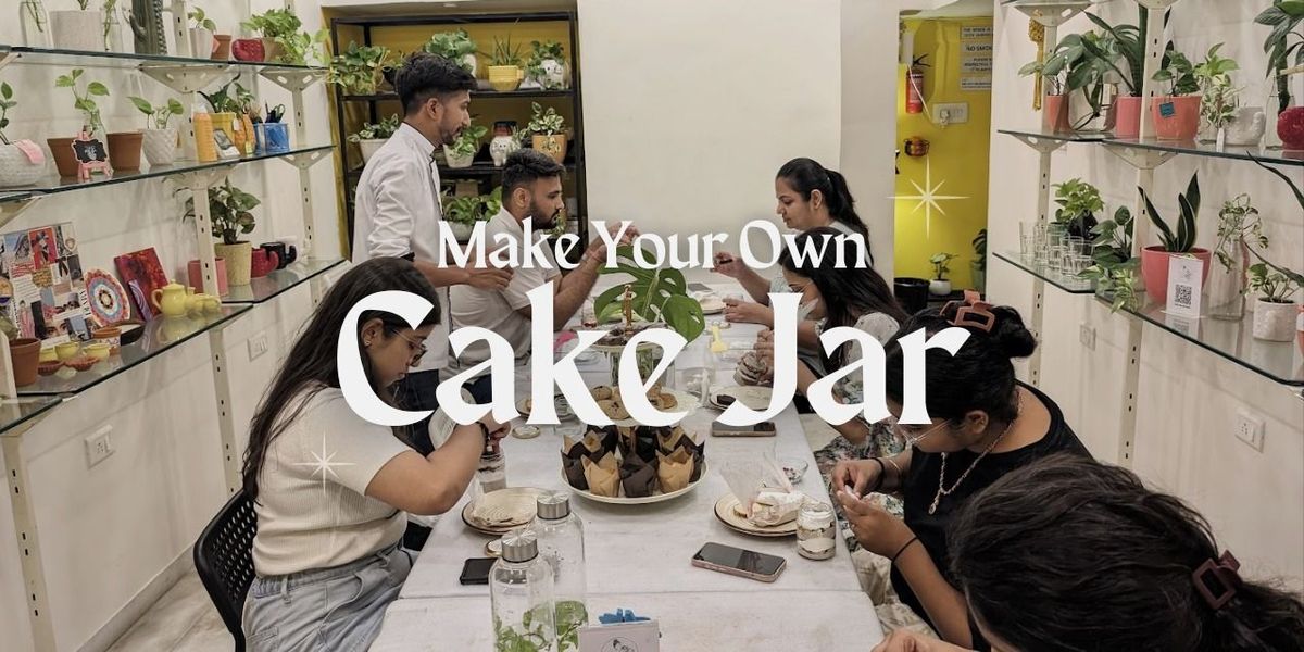 Make Your Own Cake Jar