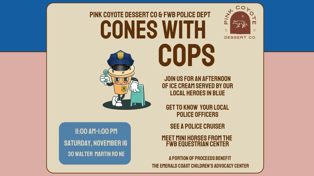 Cones with Cops