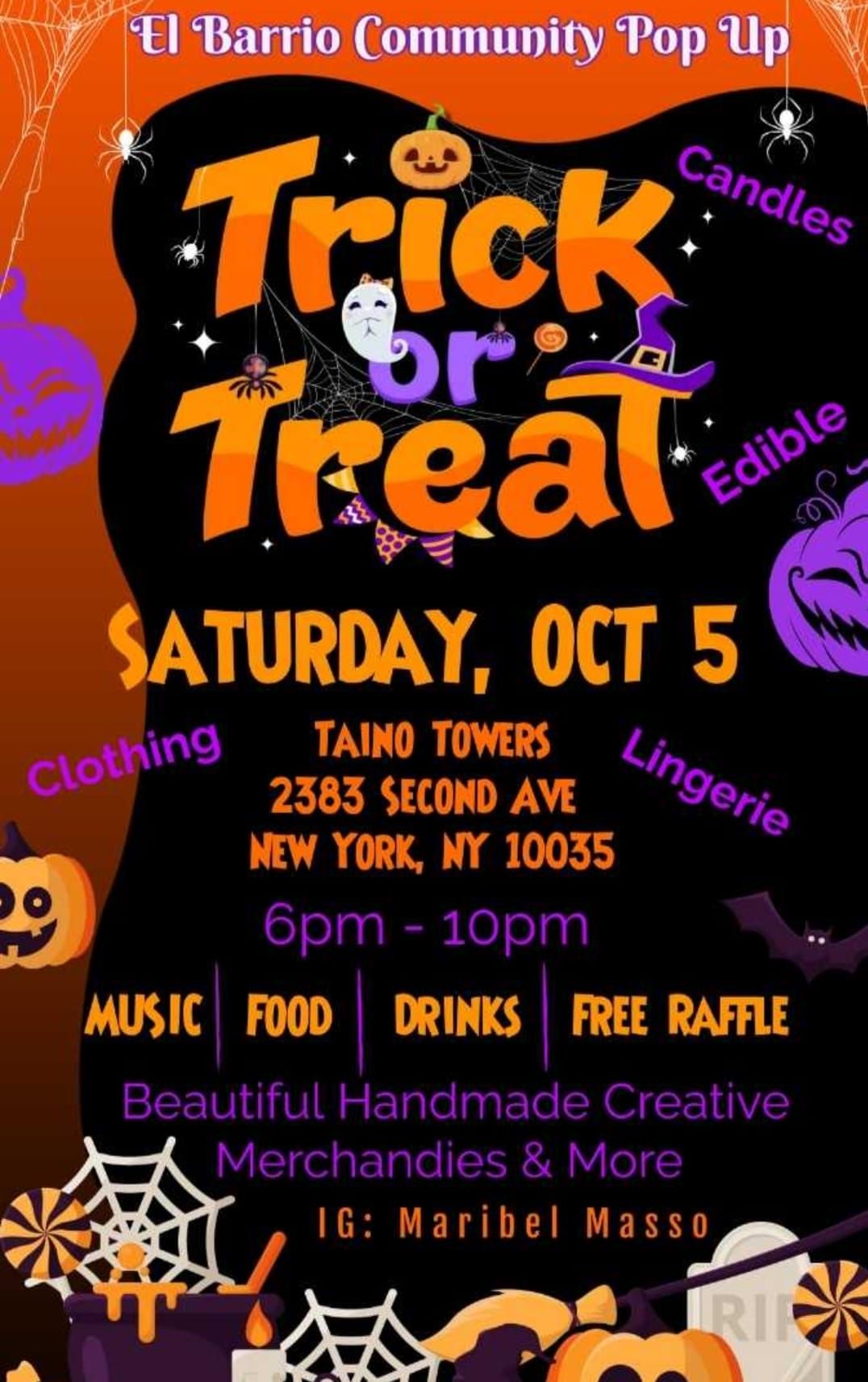 Halloween Pop Up Bash