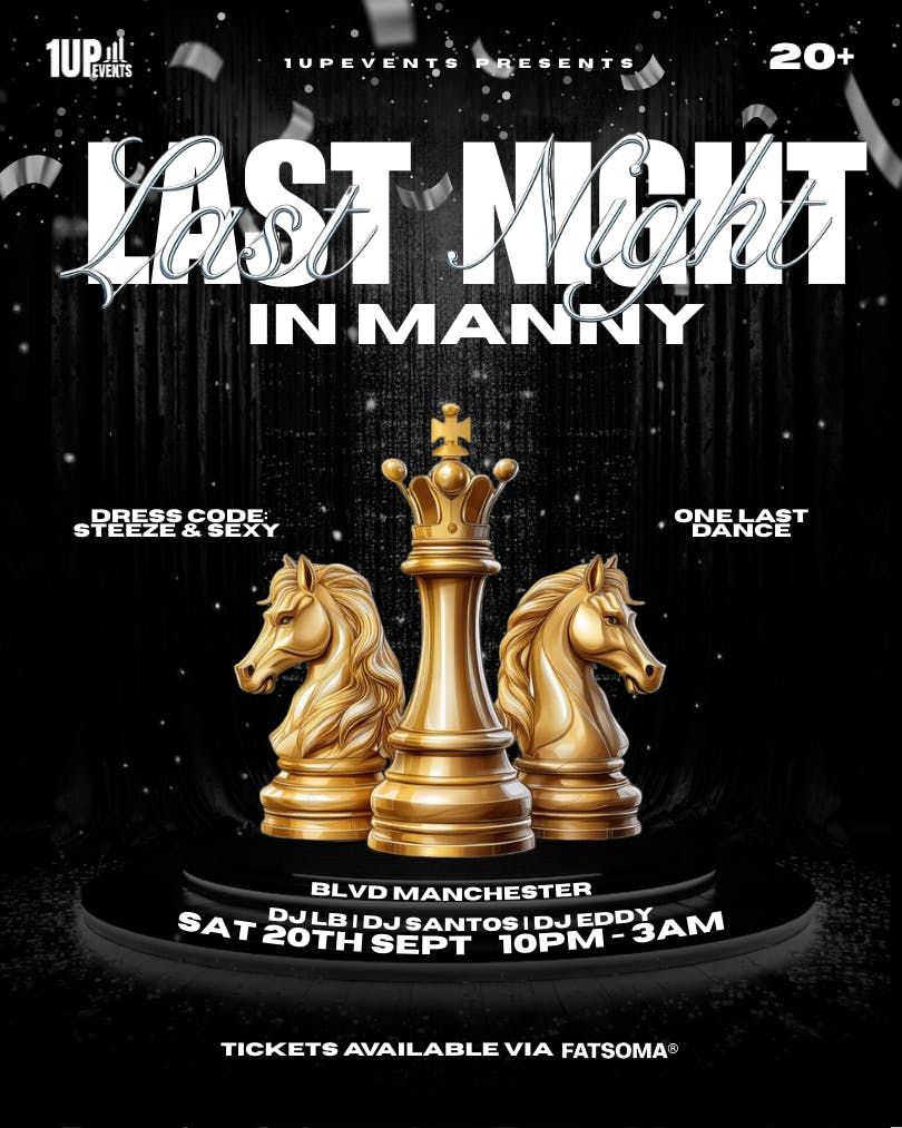 LAST NIGHT IN MANNY \u2014 1UPEVENTS MANNY TAKEOVER