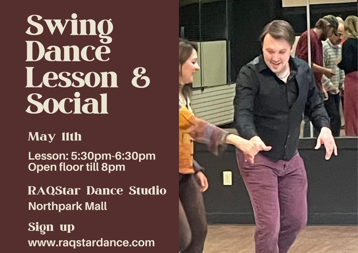May Swing Dance Lesson & Social