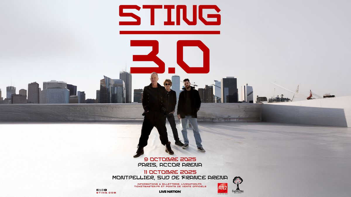 STING | Accor Arena, Paris - 9 octobre 2025