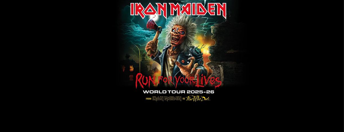 Iron Maiden - RUN FOR YOUR LIVES WORLD TOUR 2025\/26 \/ Berlin (Zusatzshow!)