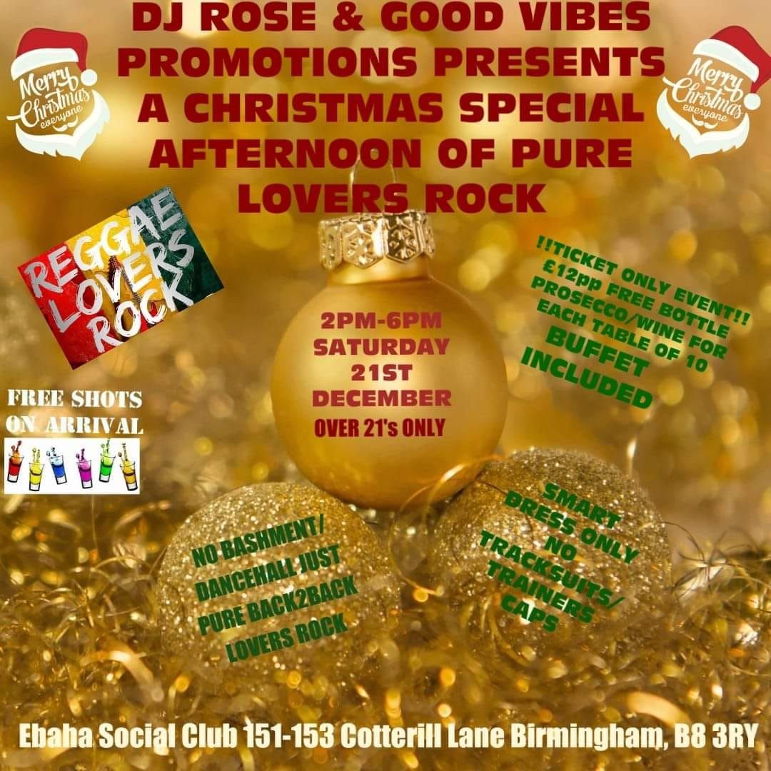 DJ ROSE AND GOOD VIBES CHRISTMAS SPECIAL