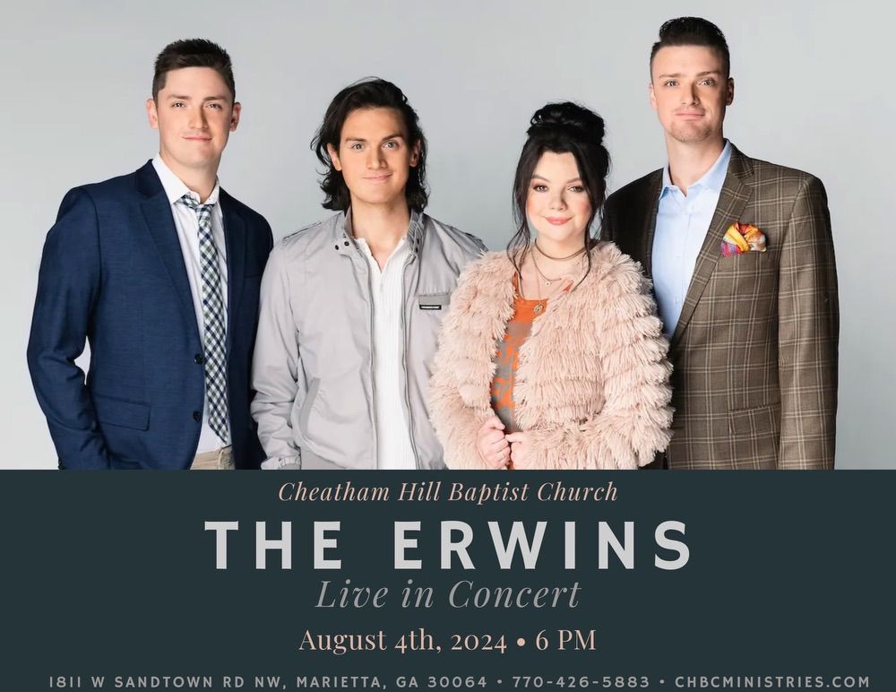 A Night of Southern Gospel Music with The ERWINS