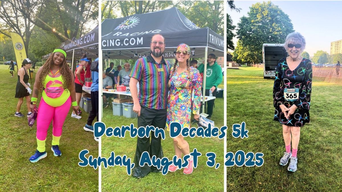 2025 Dearborn Decades 5K