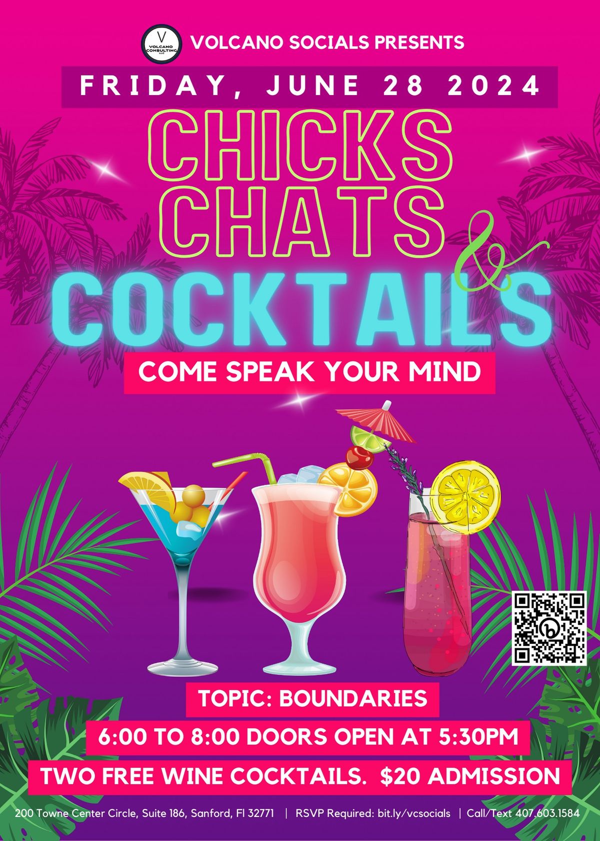 Chicks Chats & Cocktails