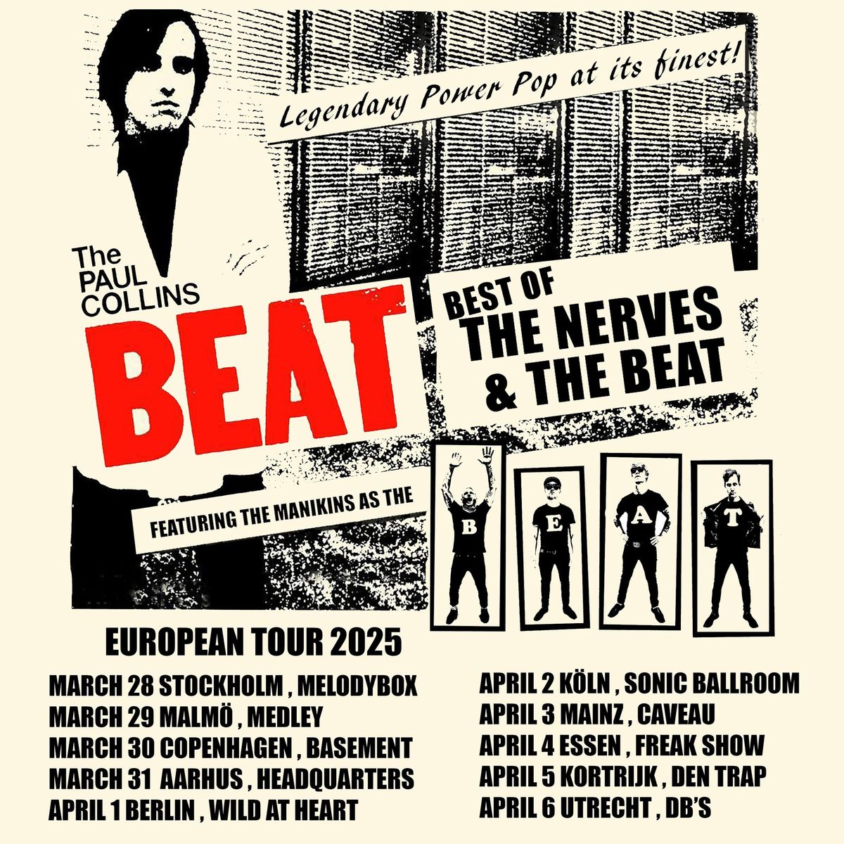 Paul Collins Beat & The Manikins [USA\/SWE]